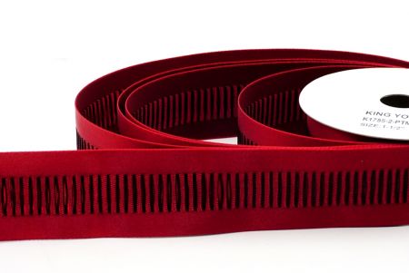 Red Ripped Design Ribbon_K1755-2-PTM074